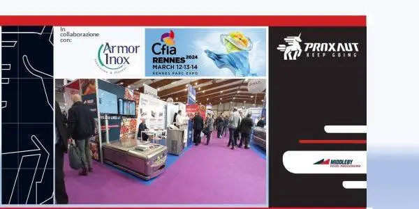 CFIA: la fiera del settore agroalimentare di Rennes (Francia) in collaborazione con Armor Inox 
