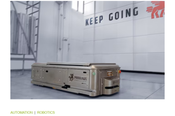 ProFood World: Shuttle Automated Guided  Vehicle 