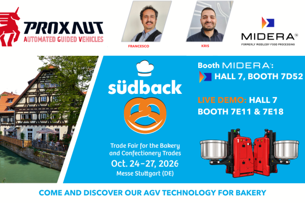 südback 2026 PROXAUT: live demo AGV 