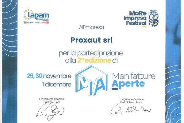 Project “Manifatture aperte” (Open factories) the school meets companies