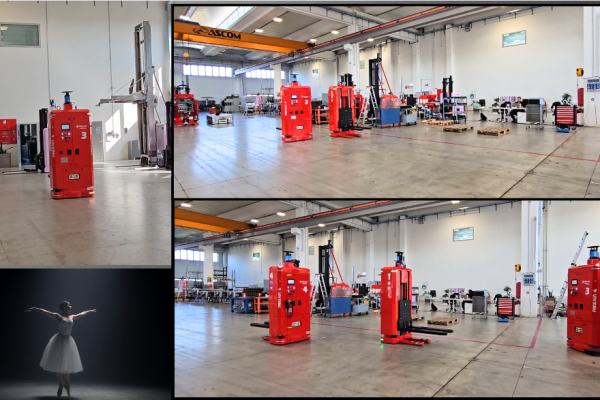 Véhicules à guidage laser de PROXAUT : comment fonctionne une flotte intelligente