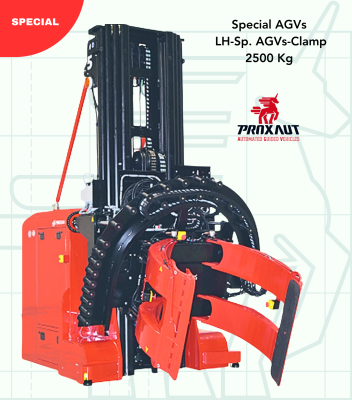 LH-Sp. AGVs Clamp 2500 Kg
