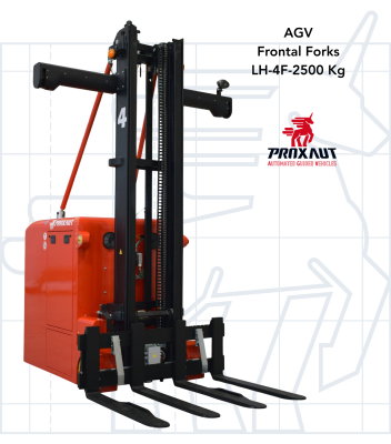 AGV Série LH Fourches Avants  AVA-4F-2500 Kg