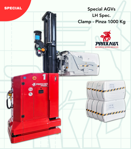 AGV LH Spec. Pinza 1000 Kg