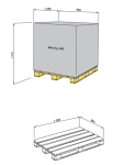 UDC size 800 Kg